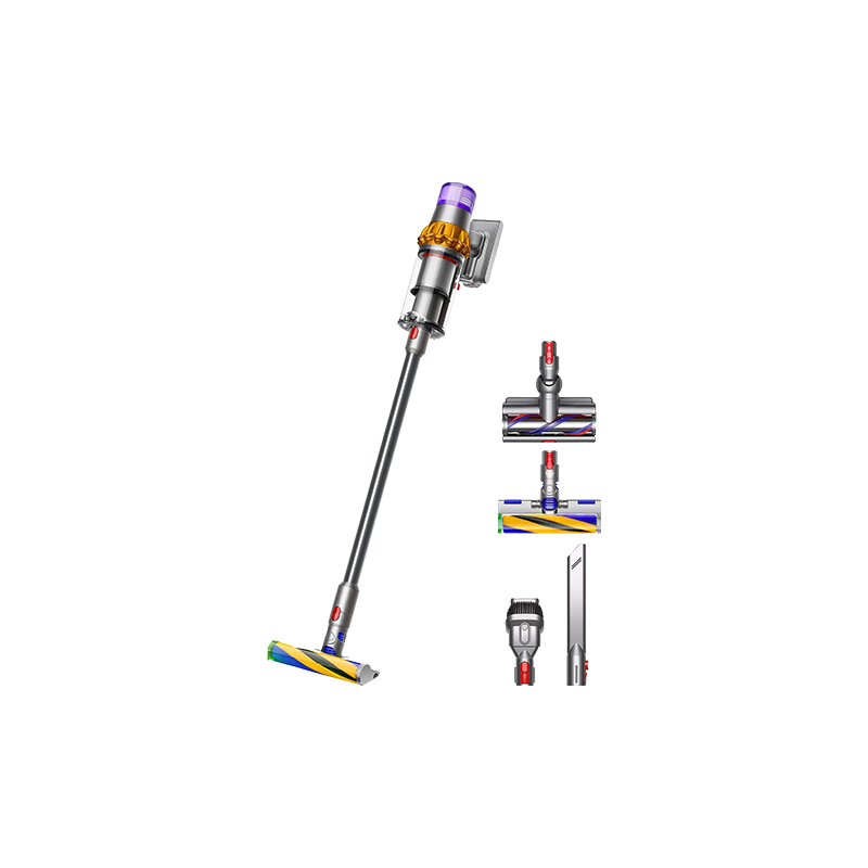 Dyson Vacuum Cleaner V15 Detect Absolute (2023) - Yellow/Nickel