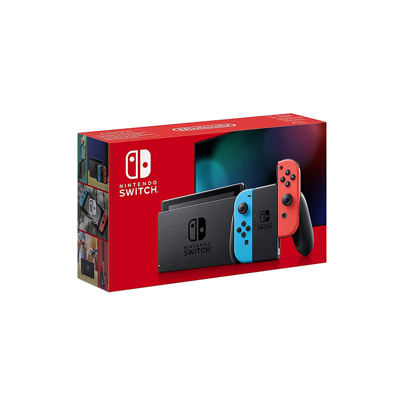 Nintendo Switch V2 Console Neon Red / Blue