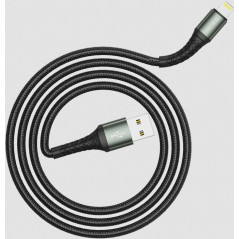 CABLE USB-A - Lightning 100cm Jellico Premium Braided B10 3.1A