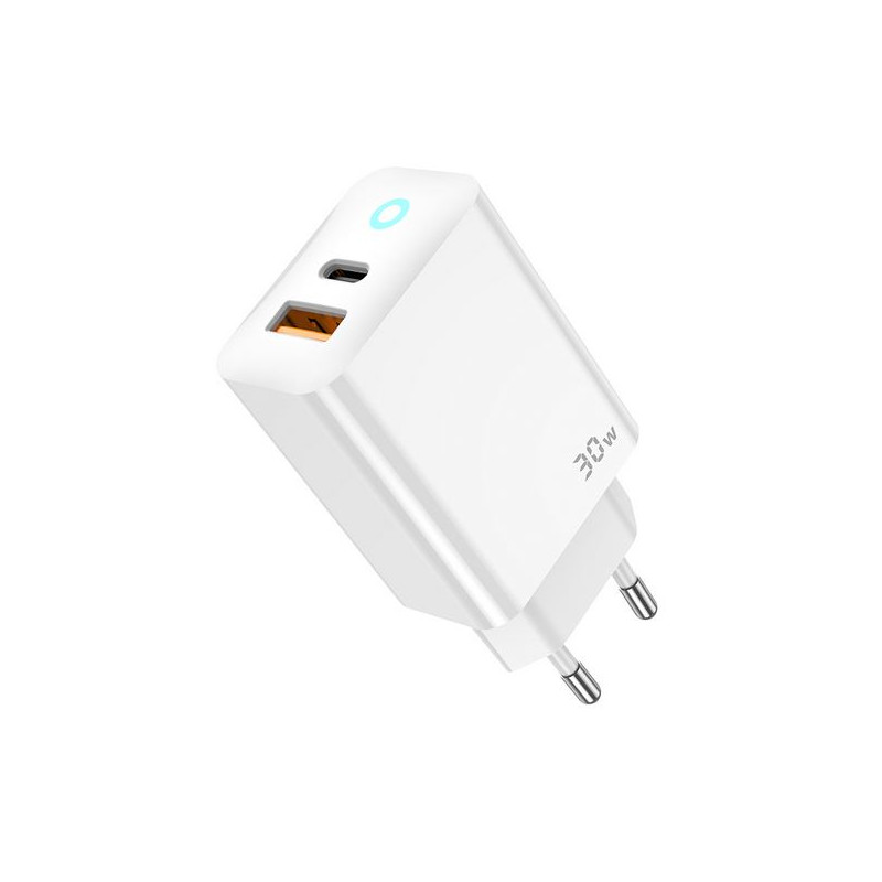 CHARGER USB-C + USB-A 30W GaN JELLICO EU13