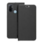 Flip case for Oppo A53 2020 / A53s Luna Book Carbon black