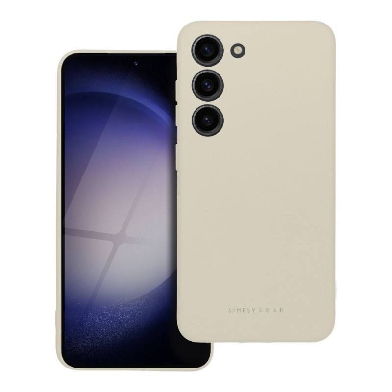 ROAR futera┼é SPACE do SAMSUNG S23 Kremowy