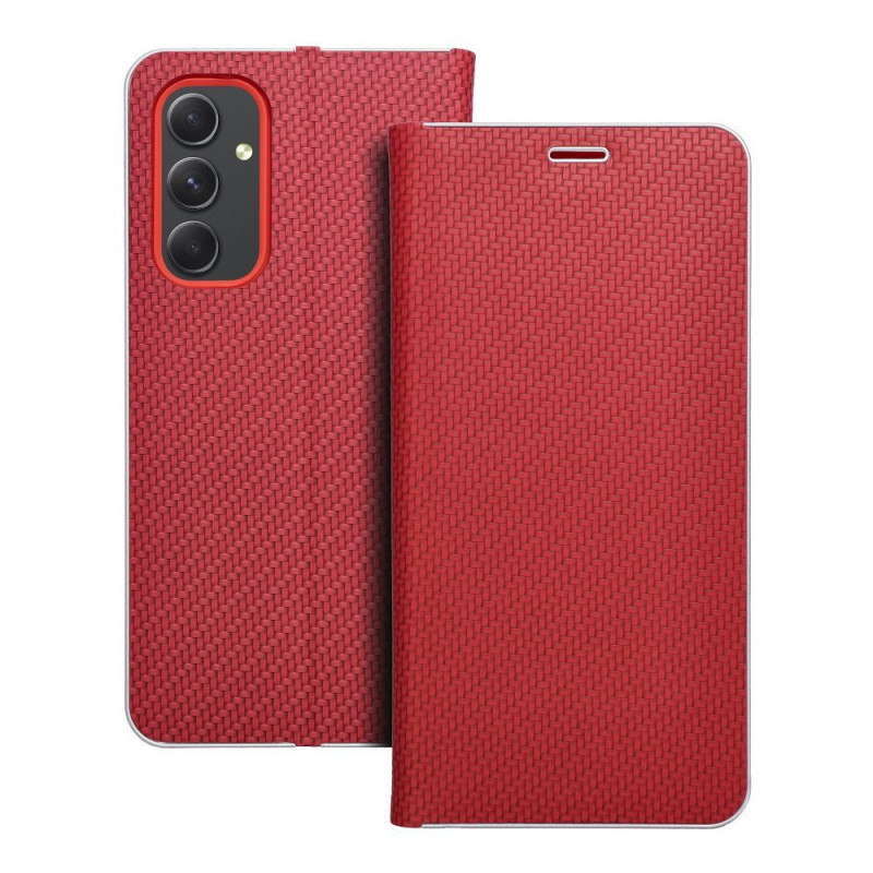 LUNA Book Carbon for SAMSUNG A54 5G red