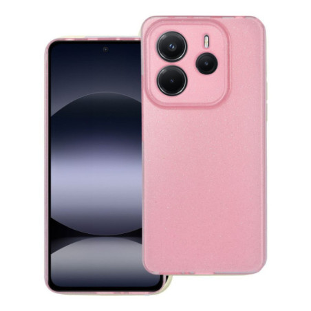 Case for Xiaomi Redmi NOTE 14 5G Clear Case 2 mm Blink pink