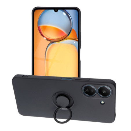 Case for Xiaomi Redmi 13C / Poco C65 Silicone Ring black