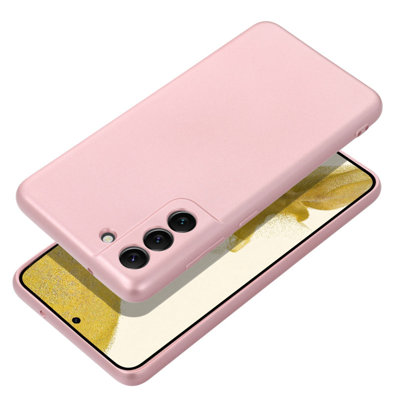 METALLIC Case for SAMSUNG A17 pink