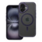 Case for iPhone 16 Color Edge Mag Cover compatible with MagSafe purple