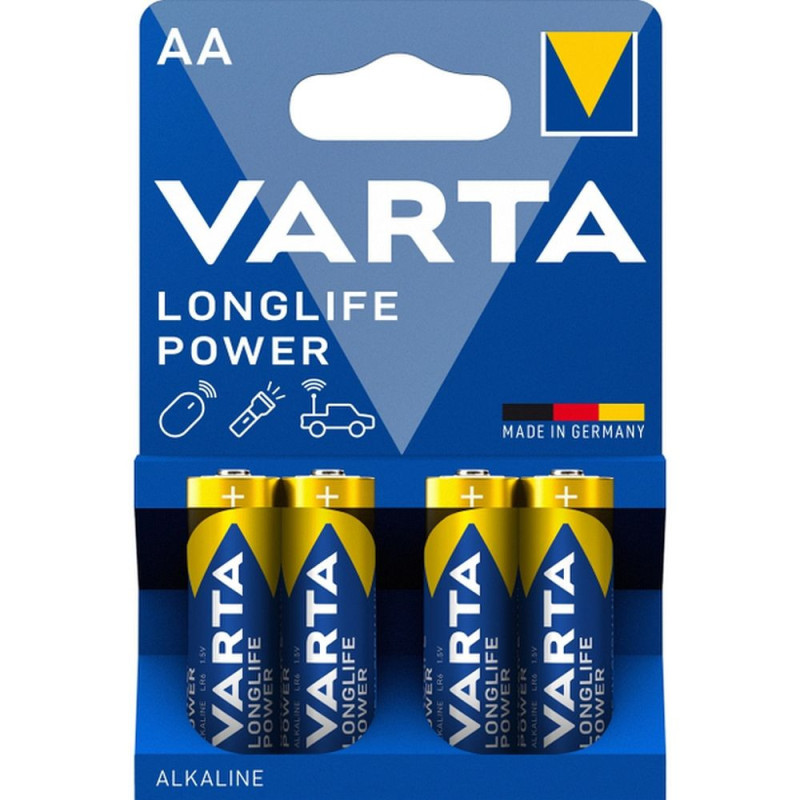 VARTA alkaline battery R6 (AA) Longlife Power 4 pcs VARTA alkaline battery R6 (AA) Longlife Power 4 pcs