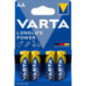 VARTA alkaline battery R6 (AA) Longlife Power 4 pcs VARTA alkaline battery R6 (AA) Longlife Power 4 pcs