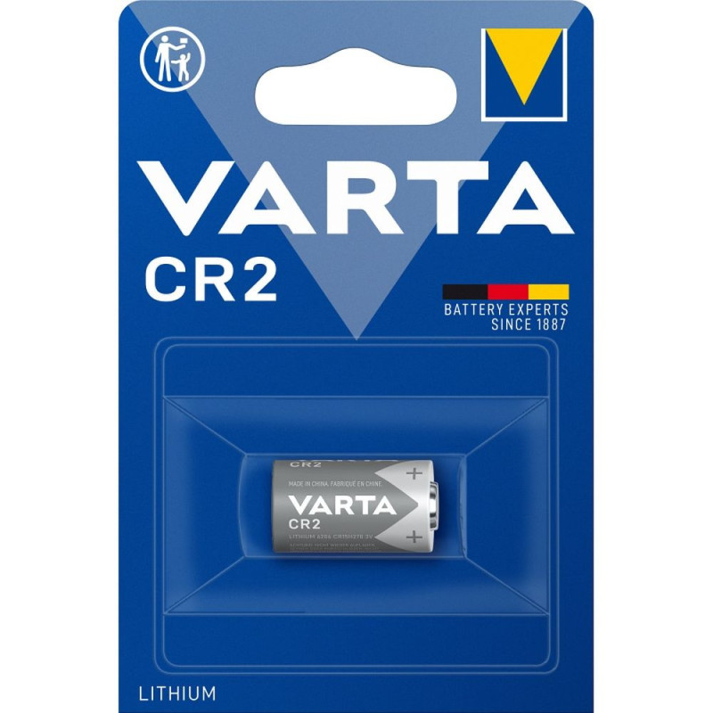 VARTA lithium battery CR2 3V 1 pcs VARTA lithium battery CR2 3V 1 pcs