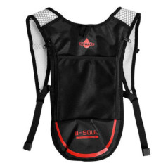 Outdoor cycling backpack red