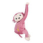 Monkey hanging model tissue box pink Monkey hanging model tissue box pink