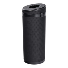 Tube-shaped tissue dispenser black