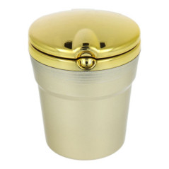 Car ashtray CHROM gold