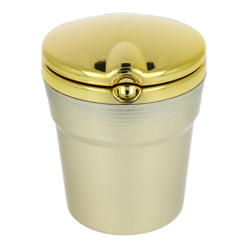 Car ashtray CHROM gold