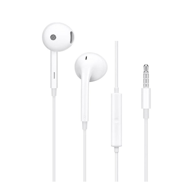 Wire earphones Jack 3,5 mm Oppo MH135 bulk white