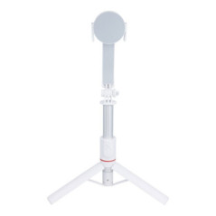 Selfie stick with wireless remote control tripod compatible with MagSafe SSTR-C09 white