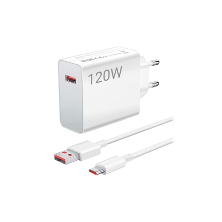 Xiaomi 120W Adapter (Type A) + USB-C Cable
