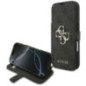 GUESS book case for IPHONE 17 Pro GUBKP17L4GMGGR (PU 4G Metal Logo) black GUESS book case for IPHONE 17 Pro GUBKP17L4GMGGR (PU 4G Metal Logo) black