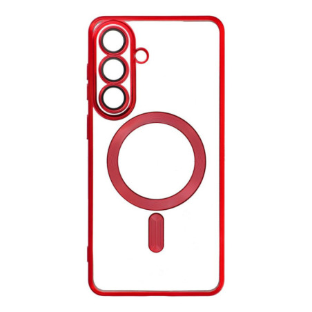 Case for Samsung S26 PLUS Electro Mag Cover compatible with MagSafe red