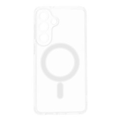 Case for Samsung S26 PLUS Clear Mag Cover compatible with MagSafe (camera protection) transparent