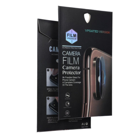 5D Full Glue Camera Tempered Glass - for Samsung Galaxy A27 Black