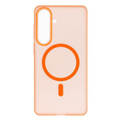 Case GO ORANGE compatible with MagSafe for SAMSUNG S26 Plus cosmic orange