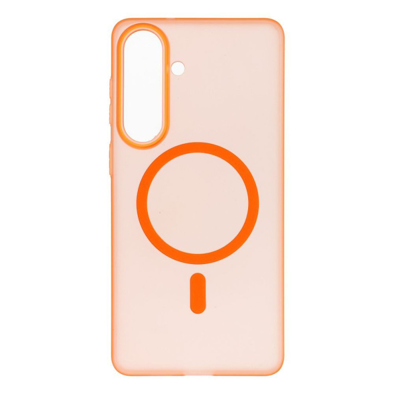 Case GO ORANGE compatible with MagSafe for SAMSUNG S26 Plus cosmic orange
