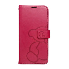 MEZZO Book case for SAMSUNG A37 5G teddy bear magenta