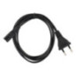 Power cable for radio (2pin) 1,5 m black Power cable for radio (2pin) 1,5 m black