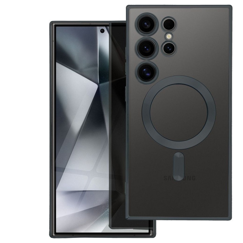 ELECTRO MAG COVER case compatible with MagSafe for SAMSUNG A27 black