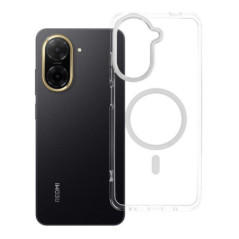 Case FRAME CLEAR HYBRID MAG COVER compatible with MagSafe for XIAOMI Redmi A5 transparent