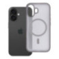 Case for iPhone 16 Flexline Mag Cover compatible with MagSafe gray