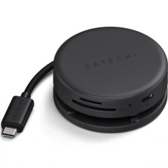 Adapter HUB 7in1 USB C Satechi Multiport ST-POTG7C midnight black