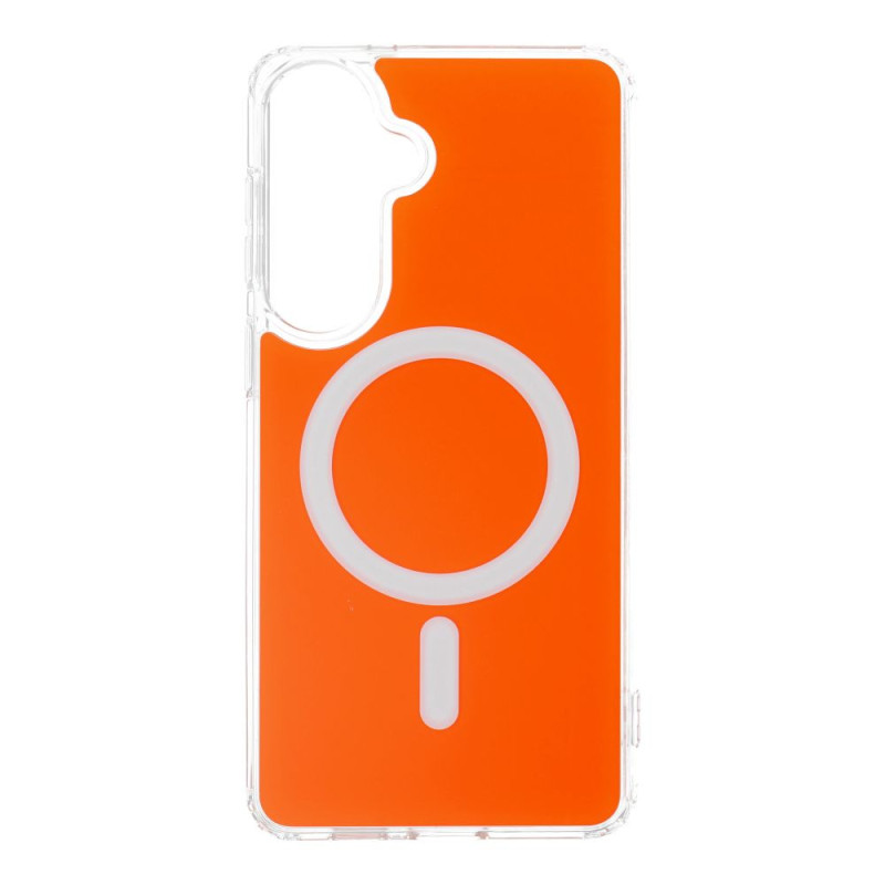 Case for Samsung S26 PLUS Clear Fusion Mag Cover compatible with MagSafe hermes orange Case for Samsung S26 PLUS Clear Fusion Mag Cover compatible with MagSafe hermes orange