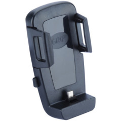 iGrip T5-30500 Universal Micro USB Halterung+Dock für alle Smartphones mit Micro-USB Anschluss unten (Breite 48-81 mm)