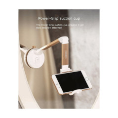 Universal Desktop Halterung Remax RM-C23 silber/weiß