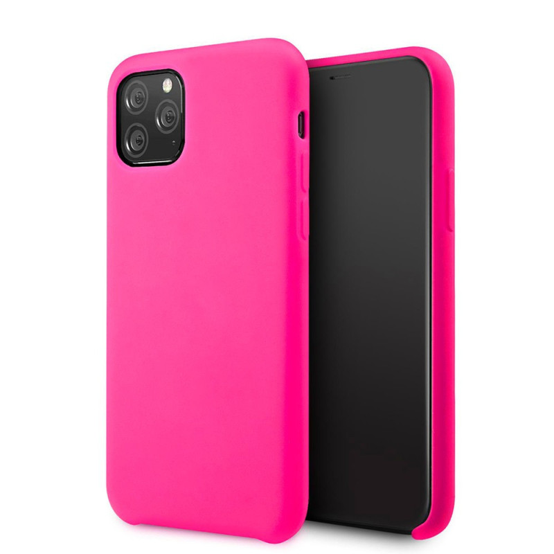 SILIKON-CASE pink für Samsung Galaxy S21