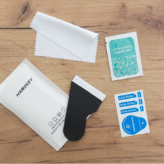 10er PACK MONTAGESET 4-teilig für Displayschutz (Staubabsorber + antistatisches Reinigungstuch + Feuchttuch + Werkzeug)
