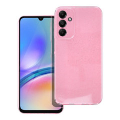BACK-CASE 2mm pink mit MINI-GLITTER für SAMSUNG Galaxy A15