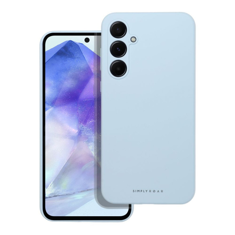 ROAR case CLOUD SKIN for SAMSUNG A55 5G Light Blue ROAR case CLOUD SKIN for SAMSUNG A55 5G Light Blue