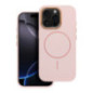 Case for iPhone 15 PRO Frame Mag Cover compatible with MagSafe powder pink Case for iPhone 15 PRO Frame Mag Cover compatible with MagSafe powder pink