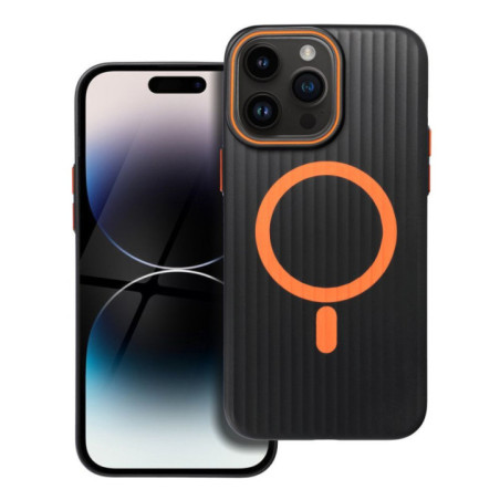 Case for iPhone 14 PRO MAX Simply compatible with MagSafe titanium black