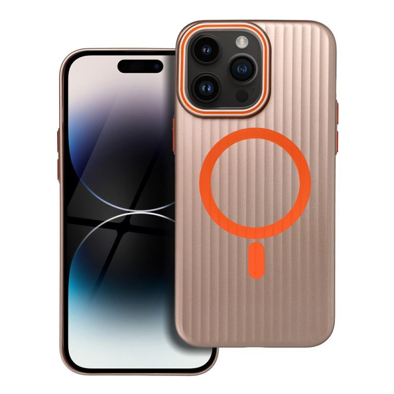 Case for iPhone 14 PRO MAX Simply compatible with MagSafe titanium desert