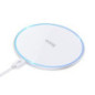 Wireless charger Hoco 2A 15W with light CW6 PRO white