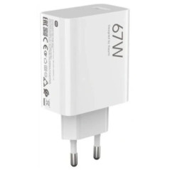 XIAOMI original charger USB A QC3.0 3A 67W MDY-15-ET white bulk