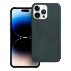 Case for iPhone 14 PRO MAX Woven Mag Cover compatible with MagSafe green