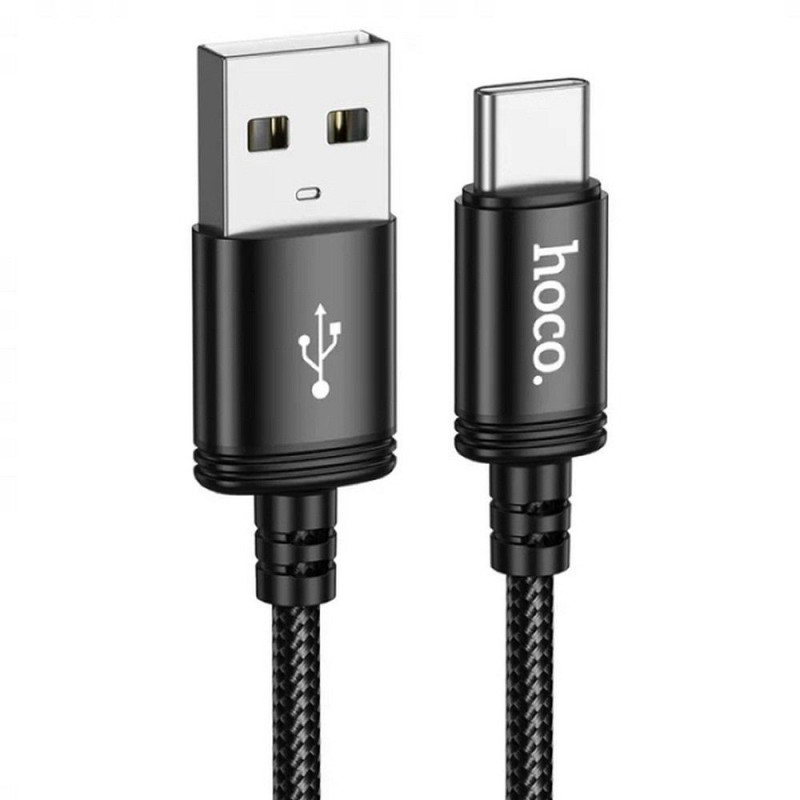 Cable USB A to USB C Hoco 3A 3 m X91 black