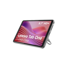 Tablet Lenovo Tab One 4GB RAM 128GB WiFi with Clear Case - Grey