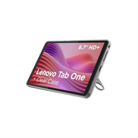 Tablet Lenovo Tab One 4GB RAM 128GB WiFi with Clear Case - Grey